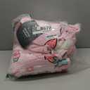 Weighted Blanket 7 pounds Twin Size 41"x 60",Soft Sherpa Fleece Heavy Blanket for Sleeping Perfect for 60-90lbs, Cute Strawberry Pink Weighted Blanket for Bed or Couch