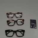 XVXV Reading Glasses for Women Men - Blue Light Blocking Readers Oversize Oprah Square Anti Glare/Eyestrain Spring Hinge