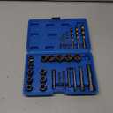 26PCS Screw Extractor Set and HSS Drill Bit Set Broken Screw Extractor Set, Easy Out Bolt Extractor Kit, with Hex Adapter, Bolt Extractor Kit for Removing Stripped, Damaged, Rusted Bolts and Nuts