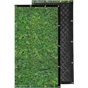 Outdoor Sound Barrier 39.37" X 78.74", Soundproof Blanket, Sound Blanket, Noise Barriers at Construction Sites, Air Conditioner, Stadiums and Factories, etc. (1 Pack)