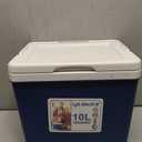 11Qt Insulated Portable Cooler Leak-Proof Ice Chest Lunch Box Hard Coolers with Extra Ice Pack for BBQ, Camping, Picnic