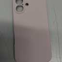 Magnetic for iPhone 16 Case, Compatible with MagSafe, [Screen Protector + Full Camera Protection], Silicone Shockproof Anti-Scratch Protective Phone Case for iPhone 16 6.1", Chalk Pink