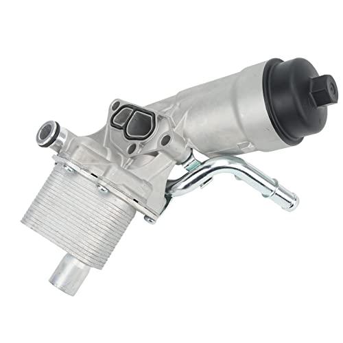 Vomeko Engine Oil Cooler Filter Housing - Compatible with Trax, Sonic, Cruze - Car Engine Cooling System Accessory