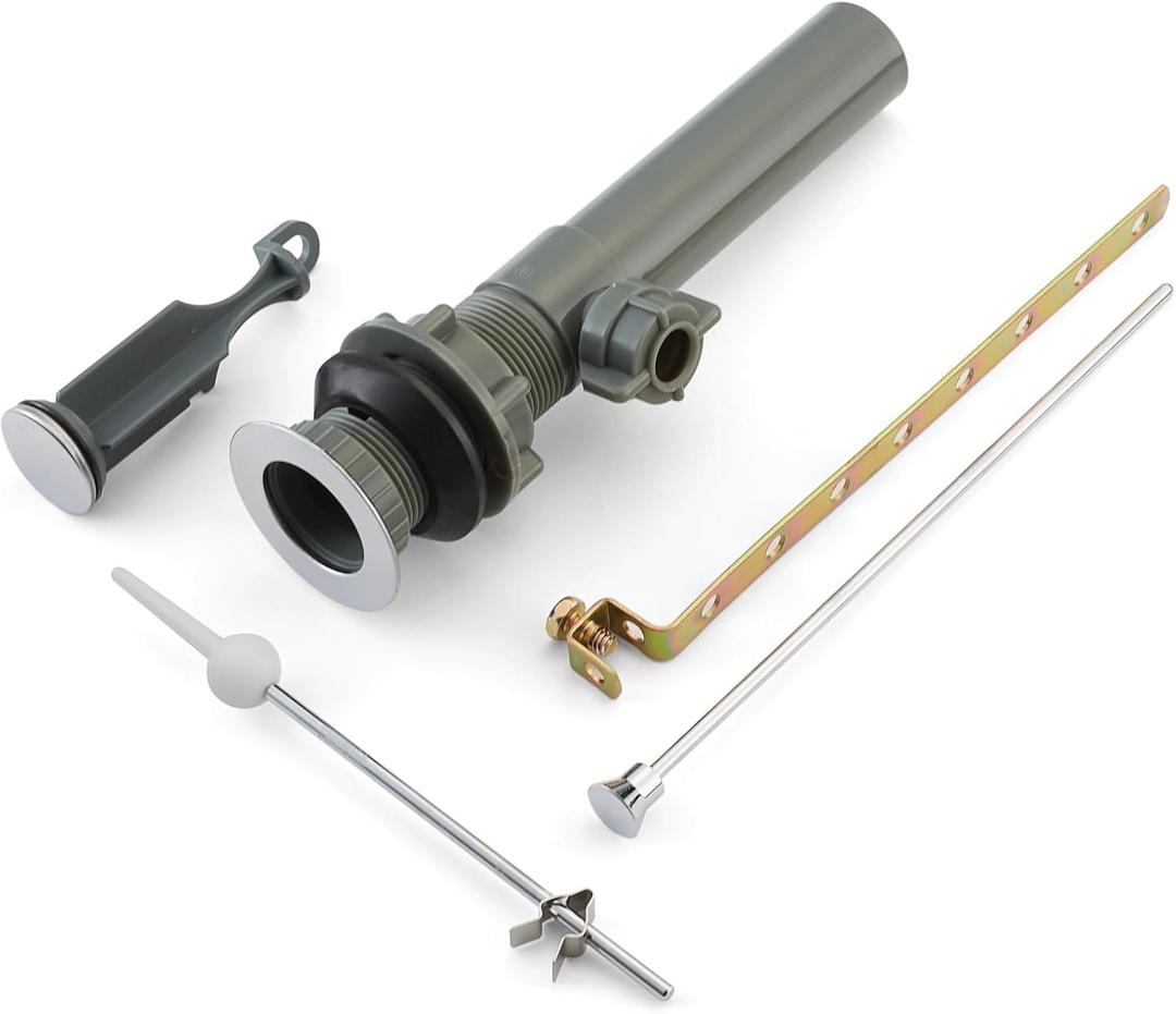 Moen Replacement Drain Kit (Chrome)- Compatible with most Moen Bathroom Faucets