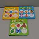 Melissa & Doug Poke-a-Dot! 3Pk First Words, Shapes & Colors, Interactive Children's Board Books with Buttons to Pop, Educational Sensory Toy for Toddlers & Preschoolers Ages 1+
