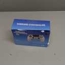 GUOC LED Wireless Controller for PS5 with Hall Effect Joystick and Trigger,4 Macron Button Extended Grip Controller Compatible with PS5 Pro/Slim, Dual Vibration, Remap/Turbo Function (Black)