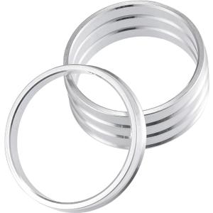 4pcs OD 74.1mm to ID 68.1mm Aluminum Alloy Car Auto Hub Centric Rings Wheel Bore Center Spacer Auto Replacement Parts