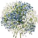 Baby's Breath Artificial Flowers Bulk 10 Pack (30pcs) Faux Baby Breath Plastic Flower Fake Gypsophila Flower Arrangement for Crafts Fake Flowers Bouquet for Wedding Centerpieces Mix Baby Breath