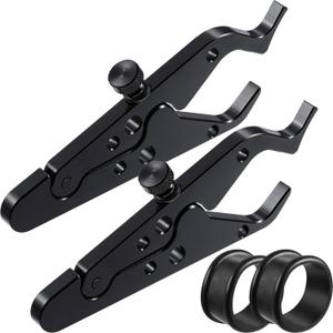 2 Sets Throttle Lock Motorcycle Throttle Lock Motorcycle Cruise Control Assist with Silicone Ring Protect Control System