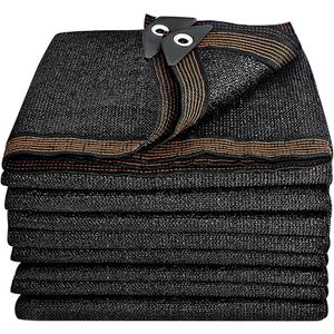 Winemana 40% Black Shade Cloth, 20 x 48 FT Durable Mesh Tarp with Grommets, Resistant Garden Sun Shade Netting, Shading Antifreezing for Pergola, Greenhouse, Plants Growing, Chicken Coop