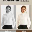 Travel Steamer Iron for Clothes, 1200W Portable Handheld Steamer Iron 4Mode with LCD Display 10S Fast Heating 180 Swivel Handle Powerful Wrinkle Remover, Garment Steamer for Home, Dorm, Travel, White