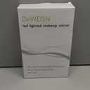 deweisn Floor Mount Tri-Fold Lighted Vanity Mirror with 21 LED Lights, Touch Screen and 3X/ 2X/ 1X Magnification, Two Power Supply Modes Make Up Mirror, Travel Mirror
(White)