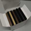 Mollywell Wood Panels for Wall, Time-Saving Installation, Versatile Wood Slat Wall Decor, Enhanced Acoustic & Sound Proof Fluted Design for Home & Office, 10 Pcs Sample Pack, 4.2x3.9 Inch