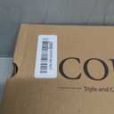 COUTGO WOMENS BLACK MARY JANE HEELS 8