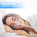 2 Packs Replacement Nasal Pillows for Airfit P10 Large, FSA/HSA Eligible, Lighter Weight and Better Seal, Replacement CPAP Supplies with Softer Silicone