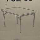 3ft Rectangular Folding Table for All-Occasion, Foldable Table with HDPE Tabletop and Steel Legs, Durable and Stable Small Folding Table, Perfect for Camping, Picnic, Party, Indoor & Outdoor, Black