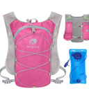 Small Water Backpack, Festival Hydration Vest, Hydro Pack with 2L Water Bladder, Lightweight Hydropack Running Water Vest for Women Men Runners Hiking Camping Biking Climbing