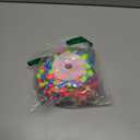 PH PandaHall 20 Yards Pom Poms Trim 10mm Ball Fringe Ribbon Rainbow Color Pom Poms Tassel Trim Fringe Tassel Lace for Christmas Party Decor Clothes Costume DIY Crafts Sewing, 8mm Ball