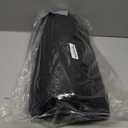 TALSTILA Foot Rest for Under Desk at Work, Footrest with Warm Plush Feet Pocket, Ergonomic Foam Foot Stool, Under Desk Footrests, for Office Desks & Office Chair - Back & Leg Pain Relief (Black, Single Layer)