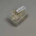 Hotop 30 Pcs Metal Drapery Curtain Rings 0.98/1.26/1.65 inch Interior Diameter and 30 Pcs Hanging Curtain Drapery Pin Hooks for Window Door Shower(Gold,42 mm)