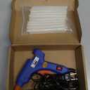 Mr. Pen- Mini Hot Glue Gun and Sticks Set, Heavy Duty Glue Gun with 40 pcs Sticks Blue