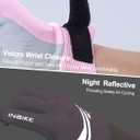 INBIKE Lightweight Women's Motorcycle Gloves Touchscreen Motorbike Gloves with Protective Knuckles for BMX Riding Dirt Bike (Pink, S)