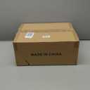 Evermagin 6 Tier Tree Bookshelf with Light, Narrow Bookcase Tower, Tall Floor Standing Book Shelf Organizer with Storage Cabinet for Living Room, Bedroom and Home Office, White