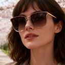 HAOLOTA Women’s Cat Eye Sunglasses Oversized Polarized UV400, Lightweight Fashion Shades