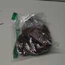 Miss U Hair Men Short Brown Wig with Mustache 70s 80s Costume Party Wig