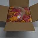 BlcTec Fall Decorations for Home 18 FT Battery Operated Fall Garland with Lights 100 LED Orange Bulbs, 12 Pumpkins, 8 Modes, Timer, Lighted Fall Leaves Garland for Harvest Thanksgiving Decorations