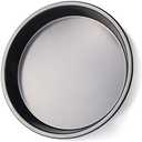 6 Pack Deep Dish Pizza Pan Personal Pizza Pan for Oven Round Pizza Plates Set Small Pizza Baking Sheet Non Stick Carbon Steel Pizza Platter Metal Pizza Trays for Serving Cooking Grilling 6,5Inch