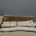 Birch Wood 12Pack Birch Logs for Fireplace Decor Fire Wood Decorative Branches Logs for DIY,Home Dcor (1.6"-2.4" Dia. x 16.5" Long)