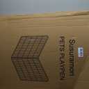 Dog Playpen,40 in(H) 7 Panels 1 Gate Pet Fence