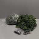 Cedar Christmas Garland with Lights for Mantle - 2 pack Decorations 6 ft Realistic Lighted Faux Pine Garlands for Xmas Home Decoration Indoor Stairs Railing Fireplace Outdoor Prelit Garland Door Decor