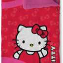 Silk Touch Throw Blanket Sherpa Slumber Bag, 27 x 56 Inches (Pink Pride)