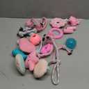 XIUGOAL Pink Puppy Toys for Boredom - 23 Pack Puppy Chew Toys for Teething, Interactive Dog Toys for Puppies, Cute Small Dog Toys with Treat Ball, Squeaky Dog Chew Toys and Ropes