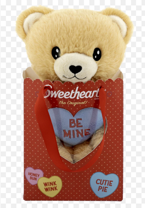 Sweethearts Teddy Bear Plush, 1 ct 