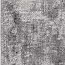 Color&Geometry 5x8 Machine Washable Low Pile Area Rugs for Living Room, Thin Soft Industrial - Neutral Area Carpet with Non Slip TPE Backing for Bedroom, Dining Room, Mottled Grey