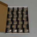28 Pcs Chair Leg Sliders for Carpet, Square Chair Glides, Silicone Furniture Leg Protectors Caps, Carpet Protectors Table Feet Covers Cups, Teflon Furniture Pads Sliders (Fit:13/16" ~ 1")