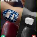 Omnipod 5 Overpatches, 16 Pack Waterproof Sweatproof Pod Pals Omnipod 5 Adhesive Overlay, Pre-Cut Adhesive Patch with Strap for Sensitive Skin, Breathable Reusable Tin (Camo)