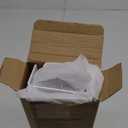 upsimples Acrylic Shelves for Wall Decor, 15" Display Shelf Perfume Organizer for Bathroom, Bedroom, Living Room, Floating Bookshelves for Kids, White, 4 Pack