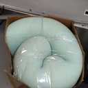 Serta ThermaGel Cooling, Pressure-Relieving Memory Foam Mattress Topper, 3 Inch, Full, Blue