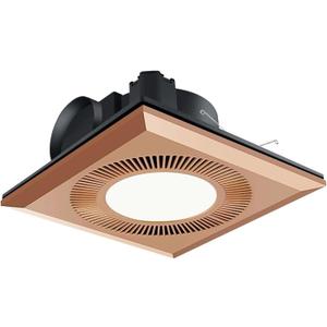 Bathroom Exhaust Fan with LED Light Vent Fans for Ceiling,Ventilation Fan Light Combo 374 CFM 1.2 Sones Quiet for Bathroom Shower Restroom Farmhouse