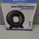 TV Antenna Indoor for Local Channels, 2025 Long Range Antenna for Smart TV 360 Reception, Digital TV Antenna for All Smart/Old TVs, Supports 4K 1080P HD VHF UHF