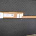 Ivilon Drapery Treatment Window Curtain Rod - Acrylic Ball 1 inch Pole. 72 to 144 Inch. Warm Gold