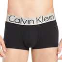 Calvin Klein Men's The Pride Edit Steel Micro Low Rise Trunks (Medium, Black/Black/Black)