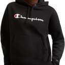 Champion Women's Pullover Fleece Hoodie, Loose Fit, Midweight, Script Logo, XX-Large