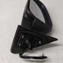 Left Driver side Mirror Fits 2014-2019 Toyota Highlander With Power Glass, Heated,Turn Signal and Manual Folding,Without Blind Spot Match Black Replace 87940-0E130(6Pins)