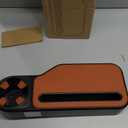 Upgraded Golf Cart Armrest with Cup Holder  Wide Comfort Pad, Universal Fit for EZGO, Club Car, Yamaha  Waterproof, Tool-Free Install, Fits 1" & 1.25" Square Tubes (Brown)