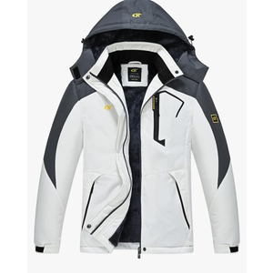 Pdbokew Women's Skiing Snowboarding Jackets Fleece Hood Mountain Snow Coat Size Medium